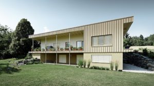Алюминиевая кровля Система PREFALZ 45 Бронзовый Prefa