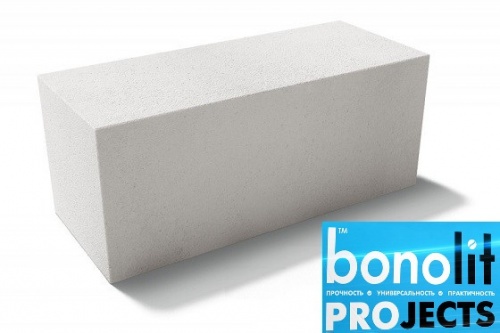 Газобетонные блоки Bonolit Projects 600х250х250 B2,5 D500
